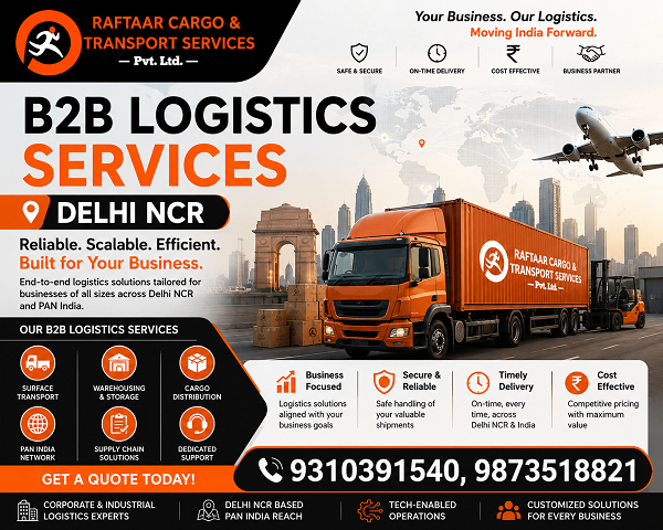 B2B Logistics Services Delhi NCR