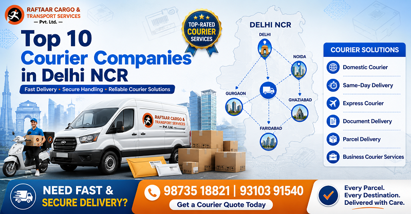 Top 10 Courier Company in Delhi NCR | Best Courier Services