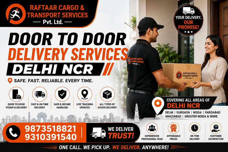 Door to Door Delivery Services Delhi NCR | Reliable Delivery Solutions